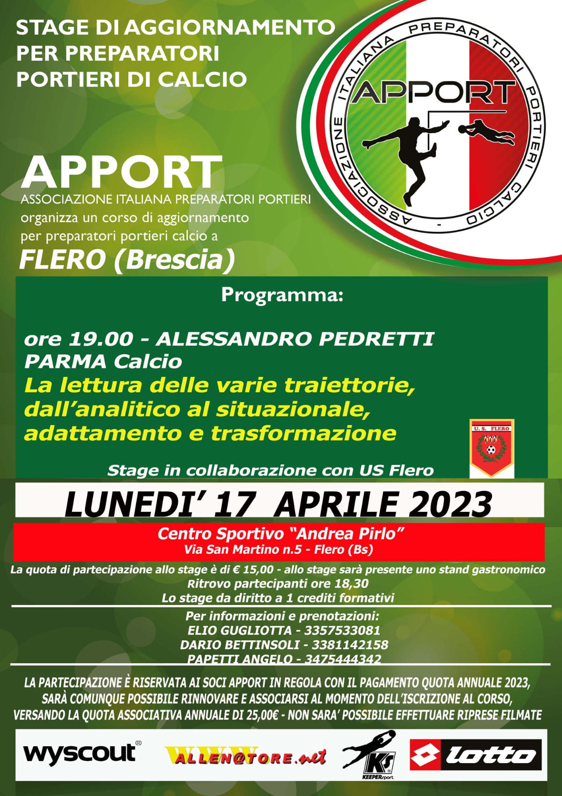 17 Aprile 2023 Stage a Flero (BS)